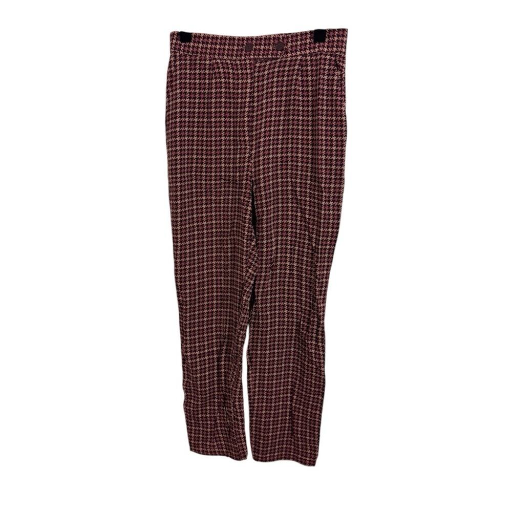 Cotton On Houndstooth Checkered High Waisted Pants